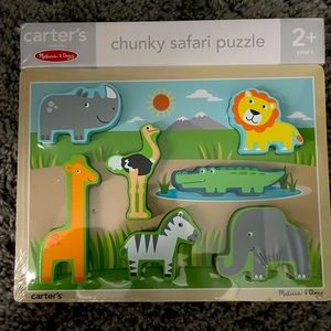 Melissa & Doug chunky safari puzzle